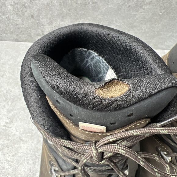 Lowa Mens Hiking Boots Tibet GTX Size 9.5 Brown Backpacking Trekking Outdoor - Picture 7 of 16